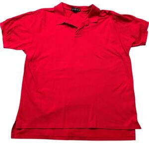 J. Crew Polo Shirt Men's Extra Large Vintage Red Oarsman Label Golf Preppy
